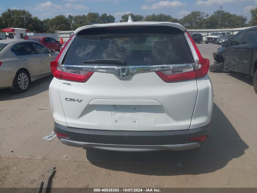 2019 Honda Cr-V Ex-L VIN: 5J6RW1H8XKA016347 Lot: 40535353