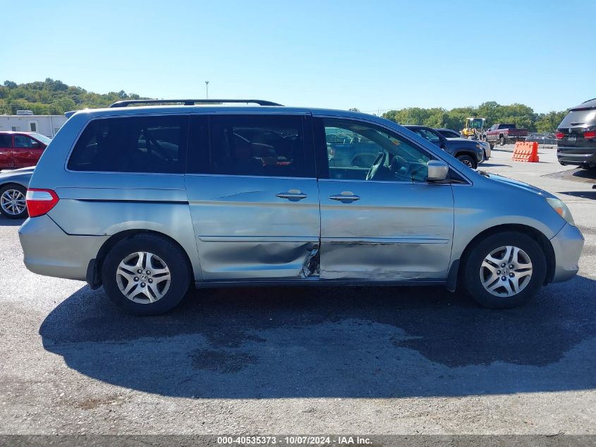 2005 Honda Odyssey Ex-L VIN: 5FNRL38665B100668 Lot: 40535373