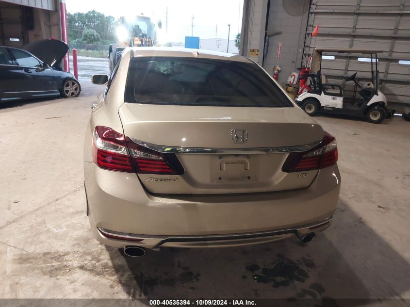 1HGCR3F84GA020307 2016 Honda Accord Exl