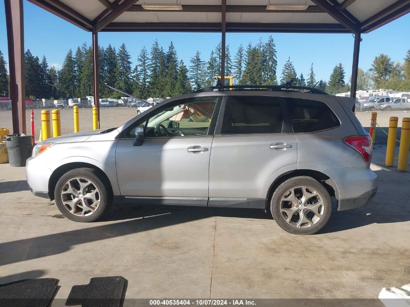 2015 Subaru Forester 2.5I Touring VIN: JF2SJAWCXFH834172 Lot: 40535404