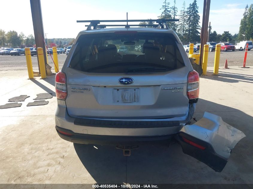 2015 Subaru Forester 2.5I Touring VIN: JF2SJAWCXFH834172 Lot: 40535404