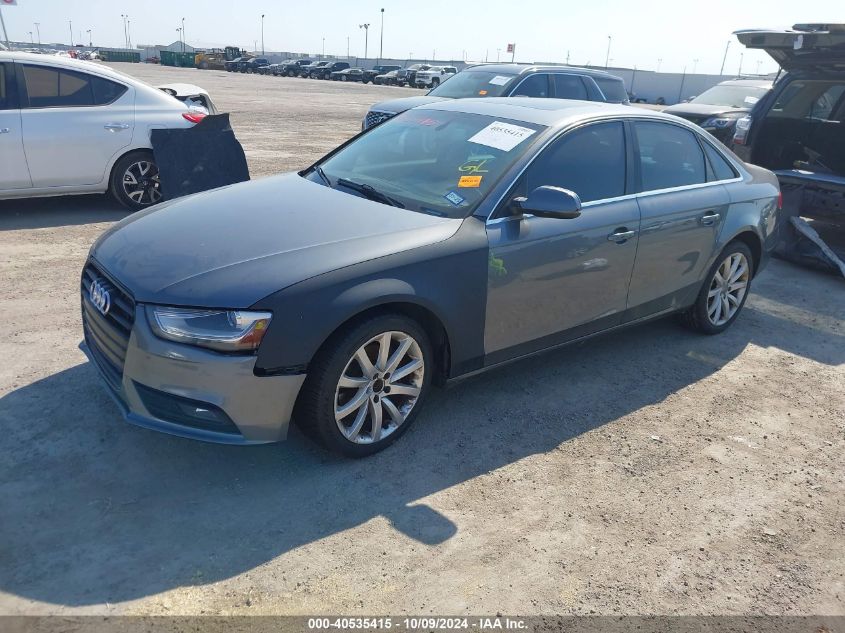 2013 Audi A4 2.0T Premium VIN: WAUEFAFL4DA171133 Lot: 40535415