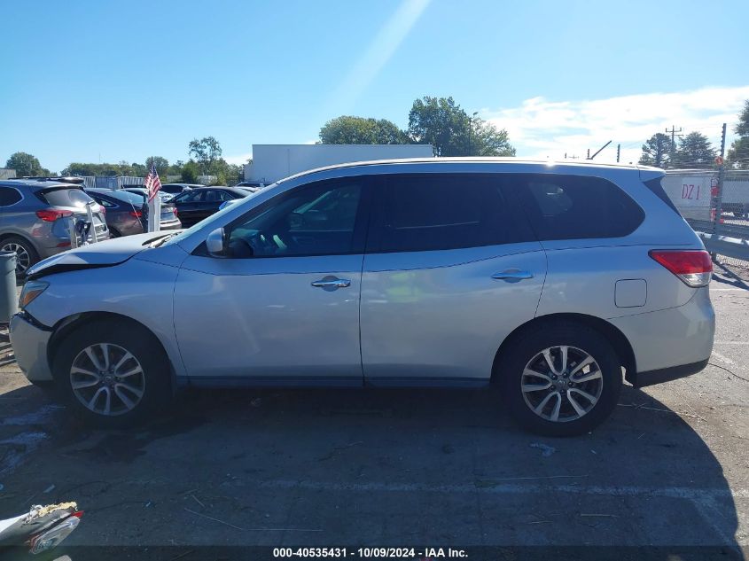 2014 Nissan Pathfinder S VIN: 5N1AR2MM1EC697232 Lot: 40535431