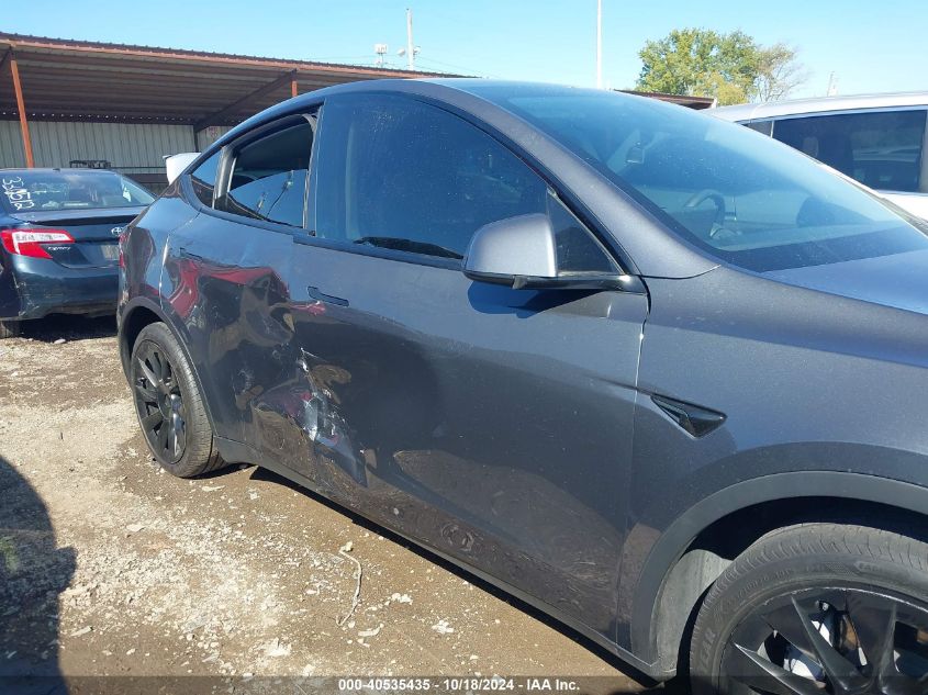 2021 Tesla Model Y Long Range Dual Motor All-Wheel Drive VIN: 5YJYGDEE5MF108325 Lot: 40535435