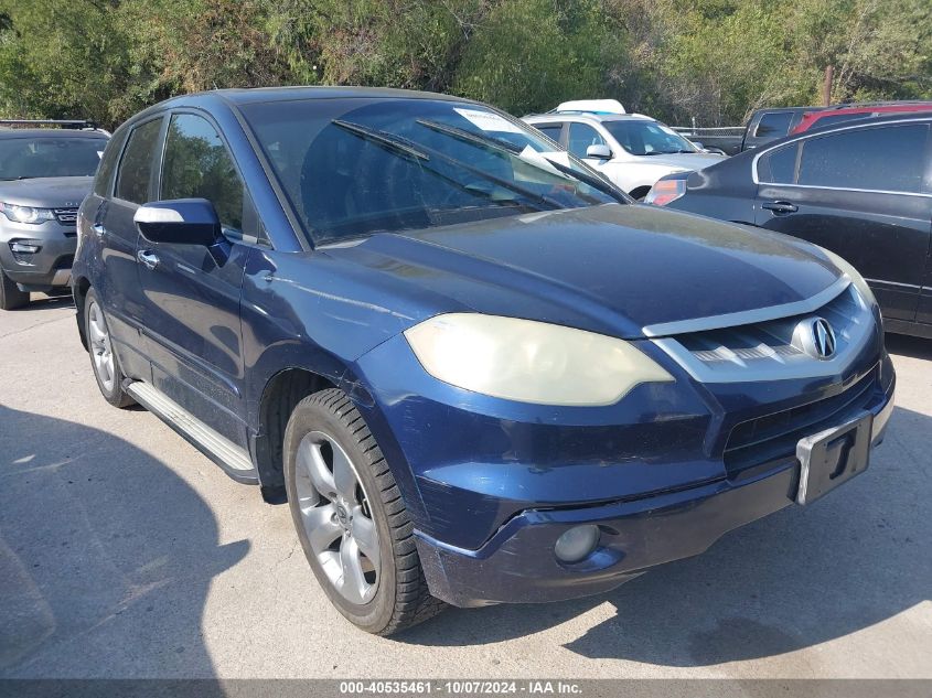 2007 Acura Rdx VIN: 5J8TB18277A005043 Lot: 40535461