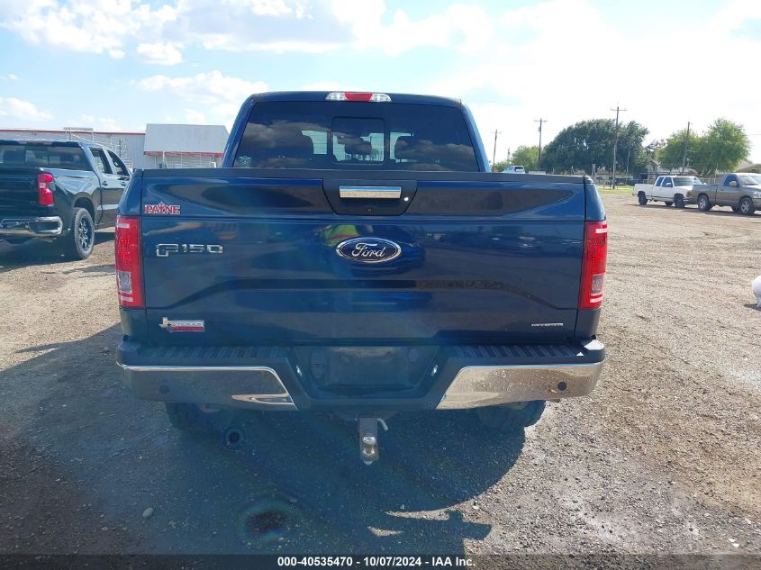 2016 FORD F-150 XLT - 1FTEW1EF4GKF98129