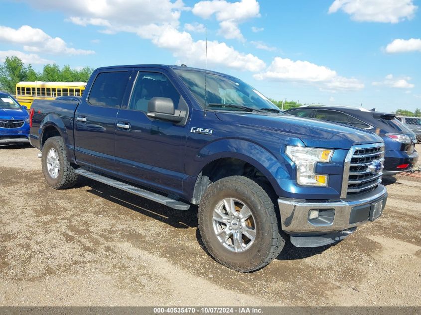 2016 FORD F-150 XLT - 1FTEW1EF4GKF98129