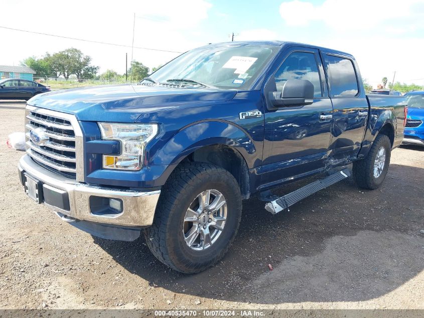 2016 FORD F-150 XLT - 1FTEW1EF4GKF98129