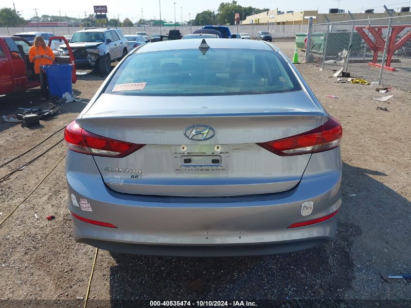 5NPD74LF3HH166368 2017 Hyundai Elantra Se