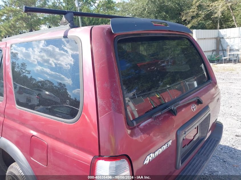 JT3GN86R110216353 2001 Toyota 4Runner Sr5