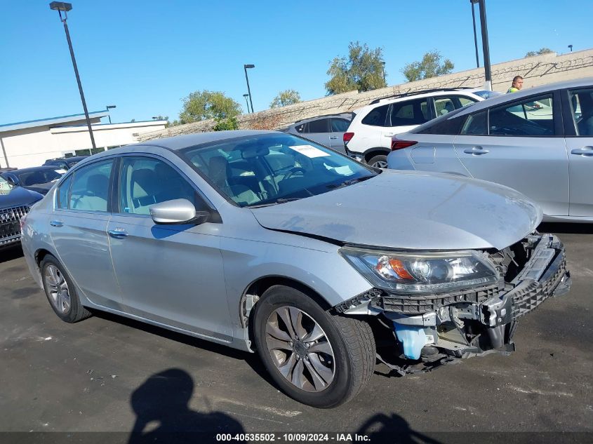 1HGCR2F30DA053668 2013 Honda Accord Lx