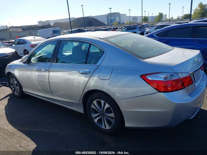 1HGCR2F30DA053668 2013 Honda Accord Lx