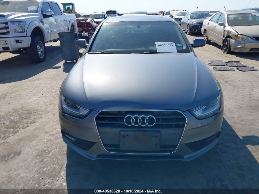 2013 Audi A4 2.0T Premium VIN: WAUEFAFL6DN009223 Lot: 40535528