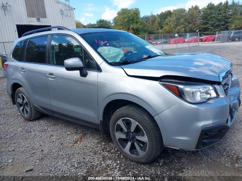 2018 Subaru Forester 2.5I Premium VIN: JF2SJAEC8JH483255 Lot: 40535538