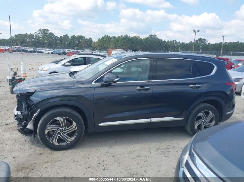 2021 Hyundai Santa Fe Sel VIN: 5NMS34AJ9MH325010 Lot: 40535544