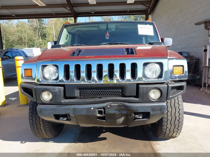 2003 Hummer H2 VIN: 5GRGN23U63H135143 Lot: 40535551