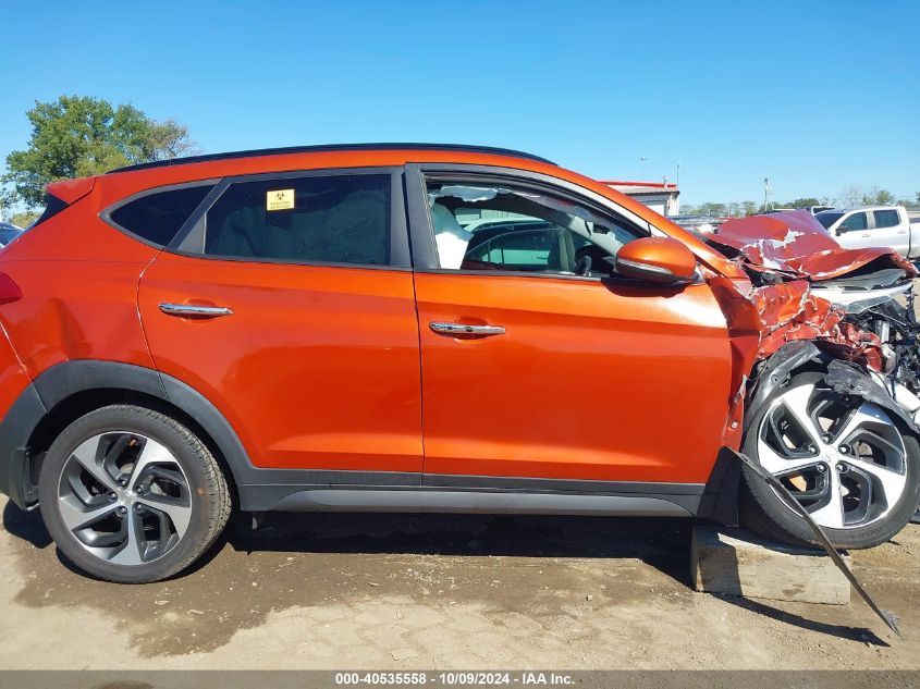 2016 Hyundai Tucson Limited VIN: KM8J33A23GU056364 Lot: 40535558