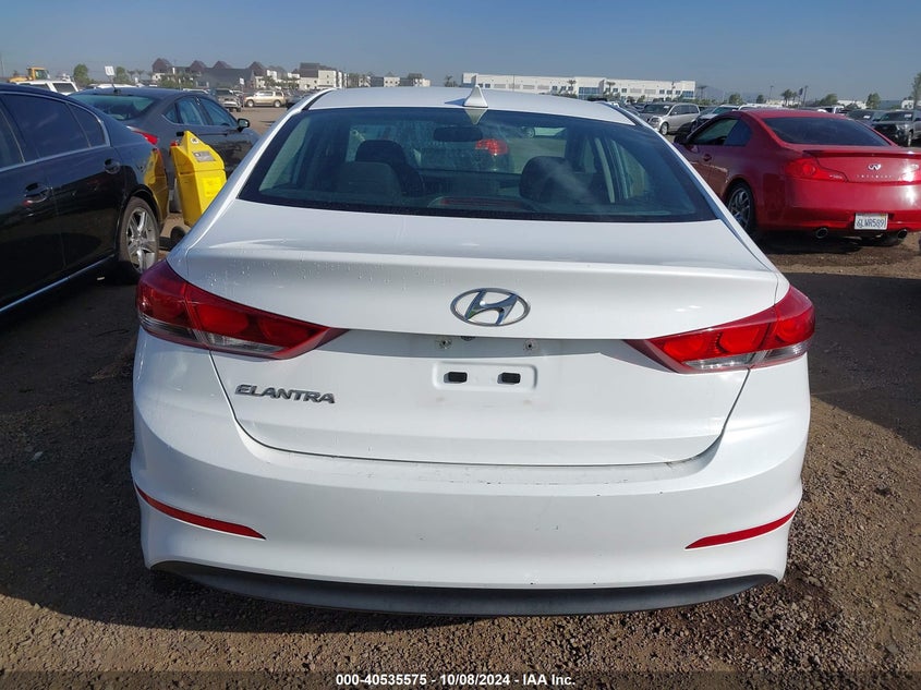 5NPD84LF5JH371225 2018 Hyundai Elantra Sel/Value/Limited