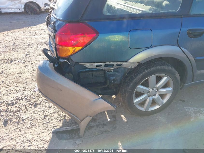 2006 Subaru Outback 2.5I VIN: 4S4BP61C966363205 Lot: 40535578