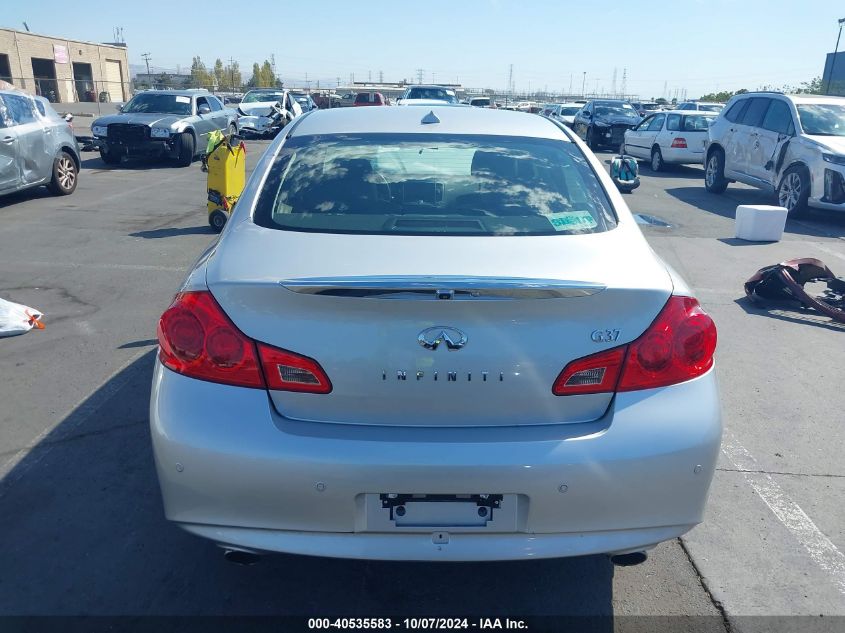 2011 Infiniti G37 Journey VIN: JN1CV6AP7BM500748 Lot: 40535583