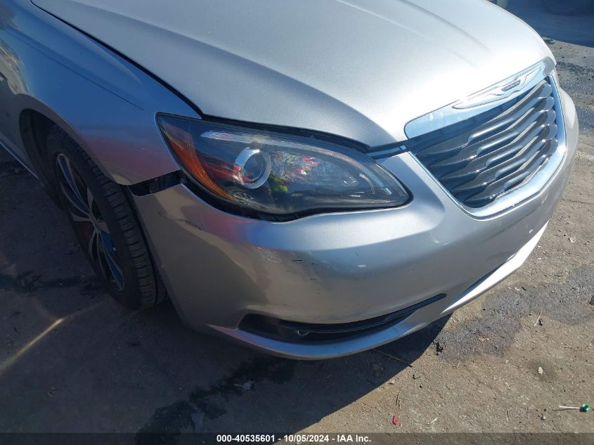 2014 Chrysler 200 Touring VIN: 1C3CCBBG8EN158837 Lot: 40535601