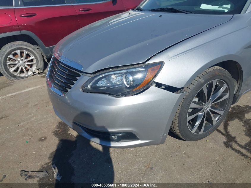 2014 Chrysler 200 Touring VIN: 1C3CCBBG8EN158837 Lot: 40535601