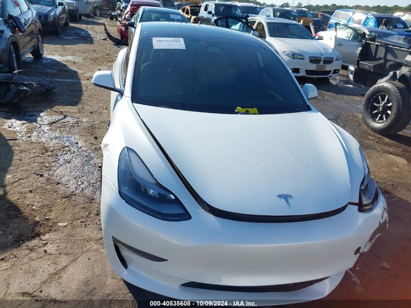 2021 Tesla Model 3 VIN: 5YJ3E1EB8MF999506 Lot: 40535608