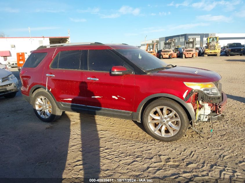 2013 Ford Explorer Limited VIN: 1FM5K7F89DGB24895 Lot: 40535611