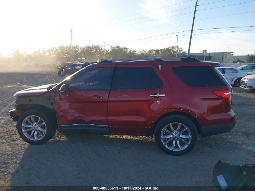 2013 Ford Explorer Limited VIN: 1FM5K7F89DGB24895 Lot: 40535611