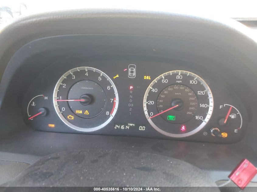 1HGCP36849A033695 2009 Honda Accord 3.5 Ex-L