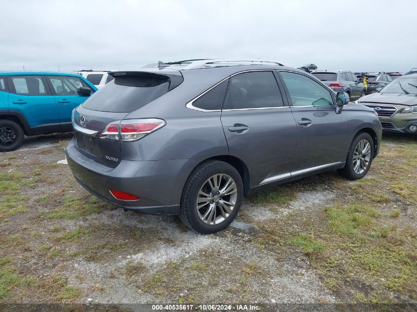 VIN 2T2BK1BA4DC168083 2013 Lexus RX, 350 no.4