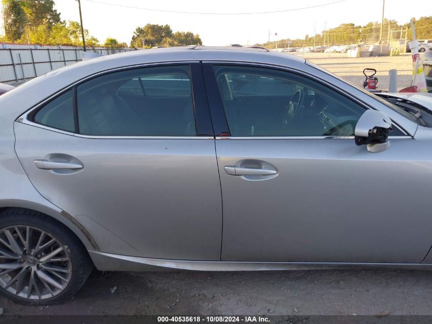 2014 Lexus Is 250 VIN: JTHBF1D25E5010153 Lot: 40535618