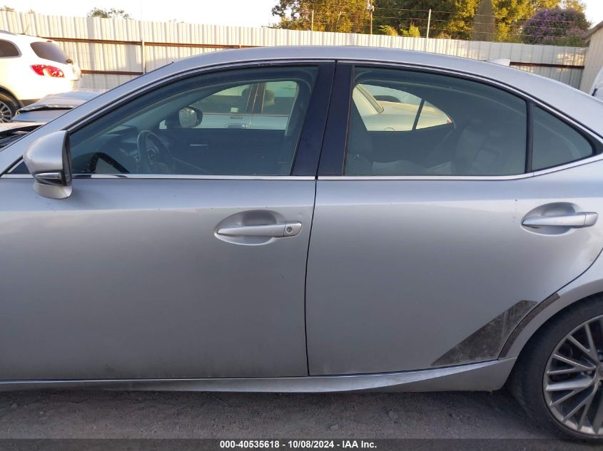 2014 Lexus Is 250 VIN: JTHBF1D25E5010153 Lot: 40535618