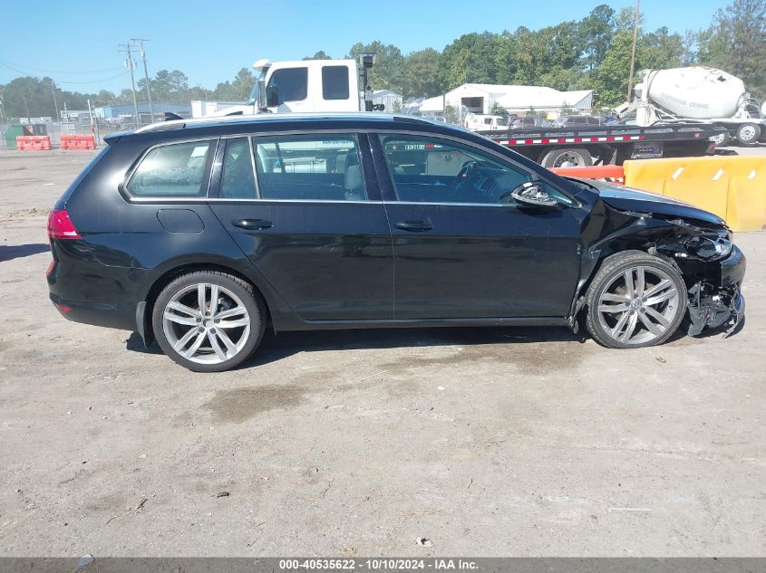 3VWCA7AU4FM511881 2015 Volkswagen Golf Sportwagen Tdi Sel 4-Door