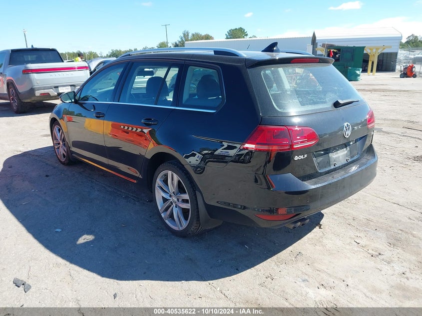 2015 VOLKSWAGEN GOLF SPORTWAGEN TDI SEL 4-DOOR - 3VWCA7AU4FM511881