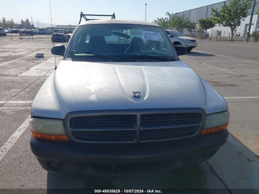 2002 Dodge Dakota VIN: 1B7GL12X92S650829 Lot: 40535629