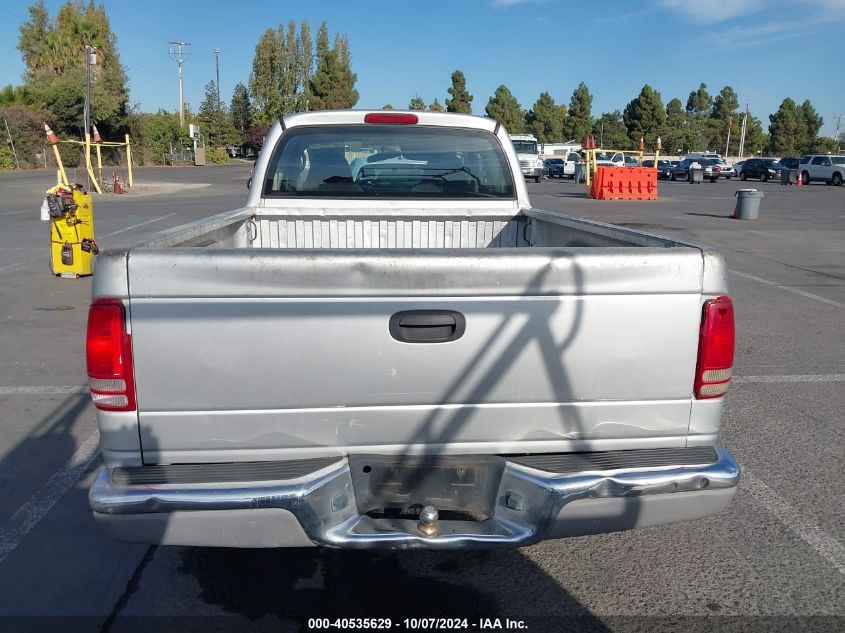 2002 Dodge Dakota VIN: 1B7GL12X92S650829 Lot: 40535629