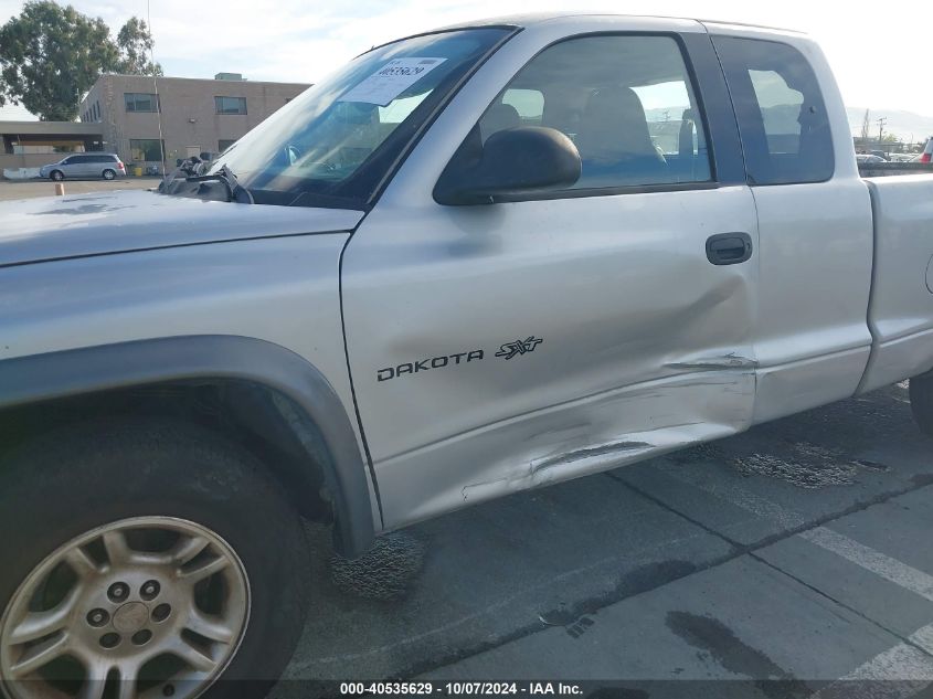 2002 Dodge Dakota VIN: 1B7GL12X92S650829 Lot: 40535629