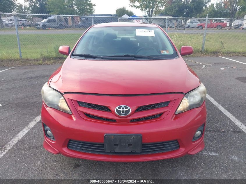 2011 Toyota Corolla S VIN: 2T1BU4EE8BC582740 Lot: 40535647