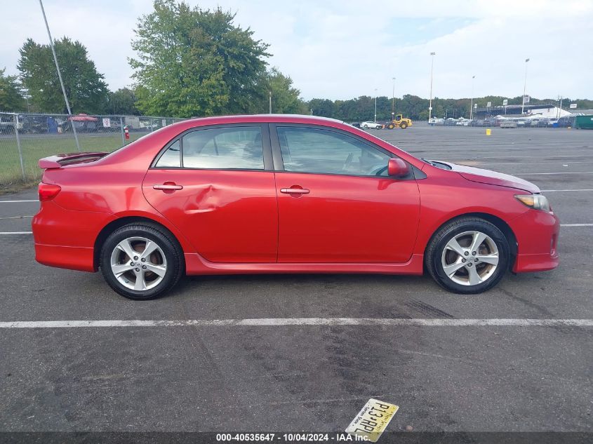 2011 Toyota Corolla S VIN: 2T1BU4EE8BC582740 Lot: 40535647