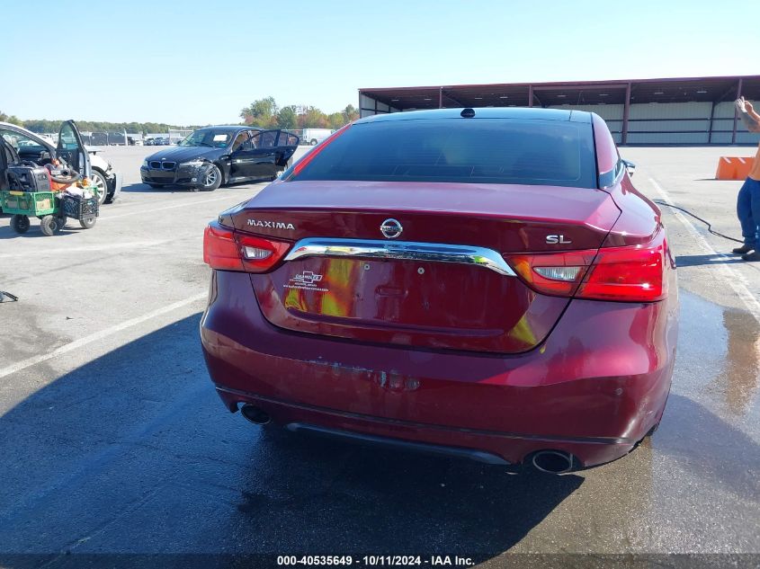 2018 Nissan Maxima 3.5 Sl VIN: 1N4AA6AP9JC369655 Lot: 40535649