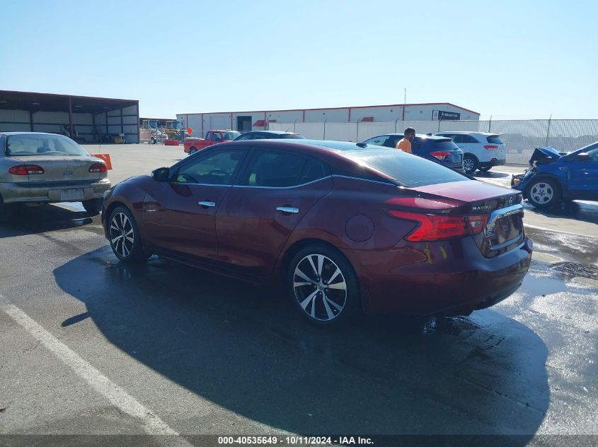 VIN 1N4AA6AP9JC369655 2018 Nissan Maxima, 3.5 SL no.3