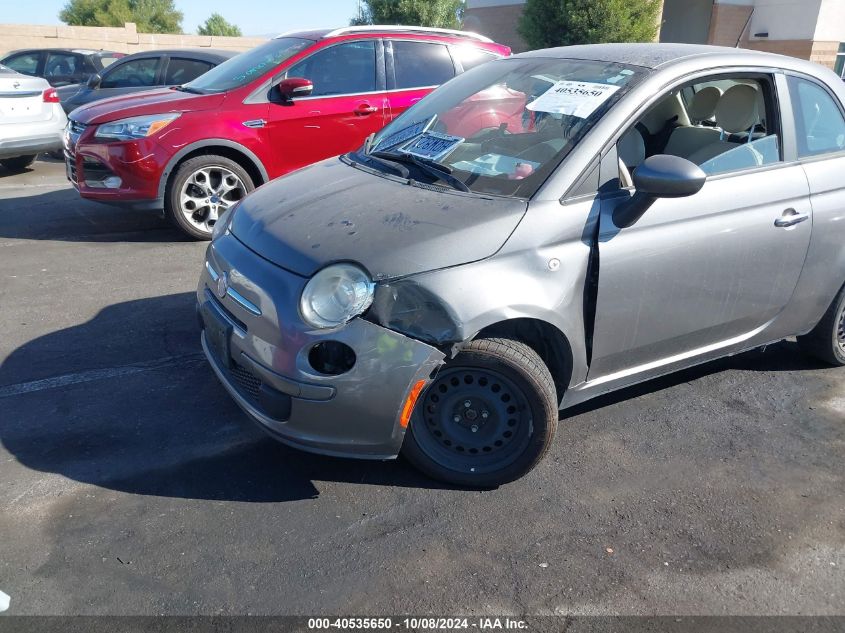 2012 Fiat 500 Pop VIN: 3C3CFFAR5CT309597 Lot: 40535650