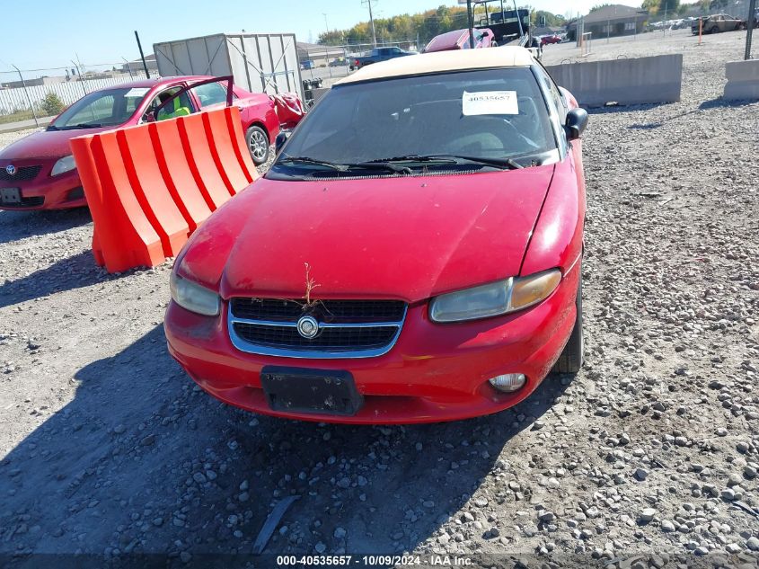 1997 Chrysler Sebring Jxi VIN: 3C3EL55H7VT519635 Lot: 40535657