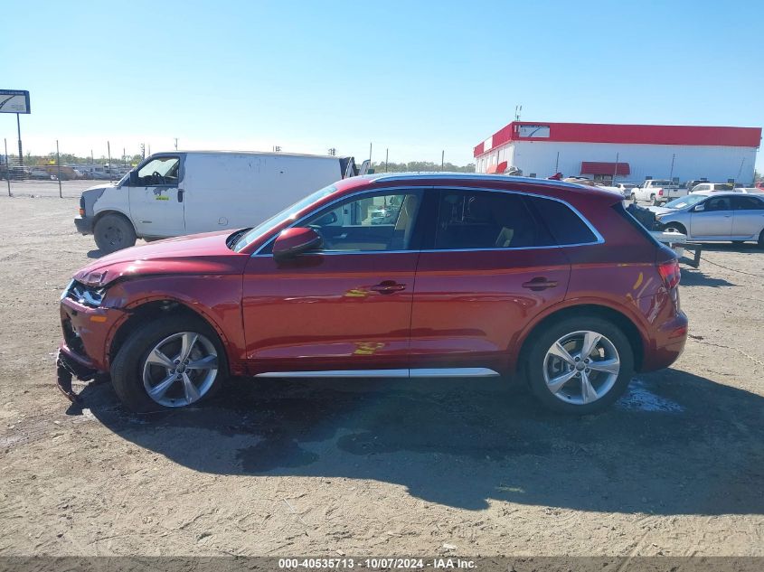 2020 Audi Q5 Premium Plus 45 Tfsi Quattro S Tronic VIN: WA1BNAFY7L2025882 Lot: 40535713