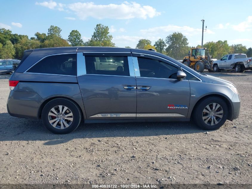 2016 Honda Odyssey Ex-L VIN: 5FNRL5H61GB104335 Lot: 40535722