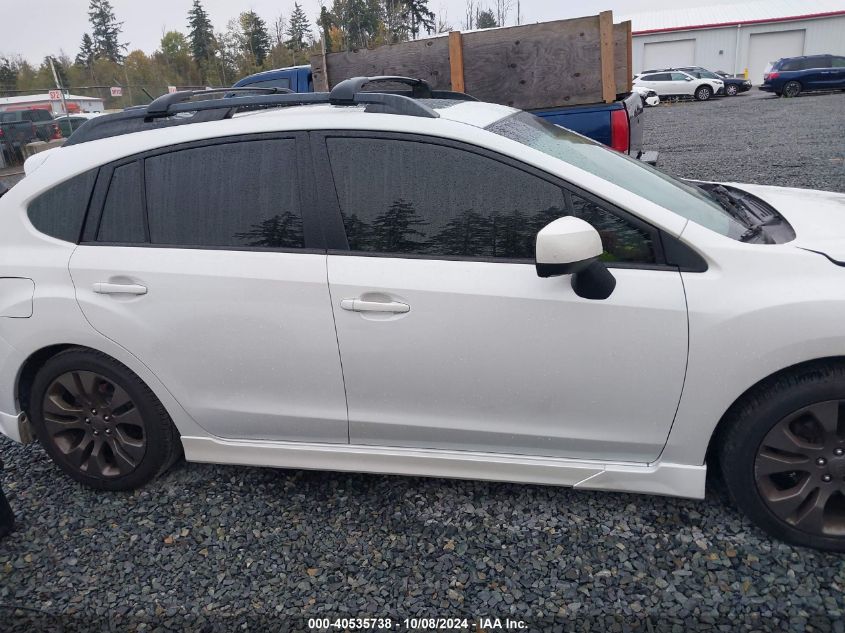 2013 Subaru Impreza 2.0I Sport Limited VIN: JF1GPAU69DH203304 Lot: 40535738