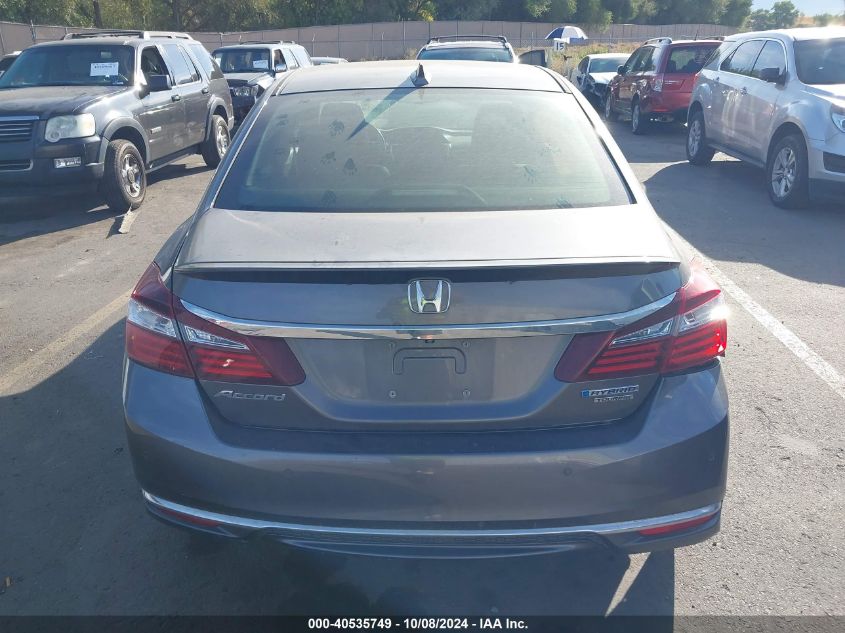 JHMCR6F78HC026042 2017 Honda Accord Hybrid Touring Hybrid