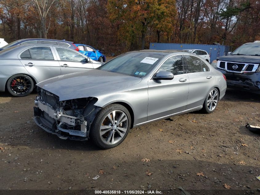 VIN WDDWF4KB7GR144042 2016 Mercedes-Benz C 300, 4Ma... no.2