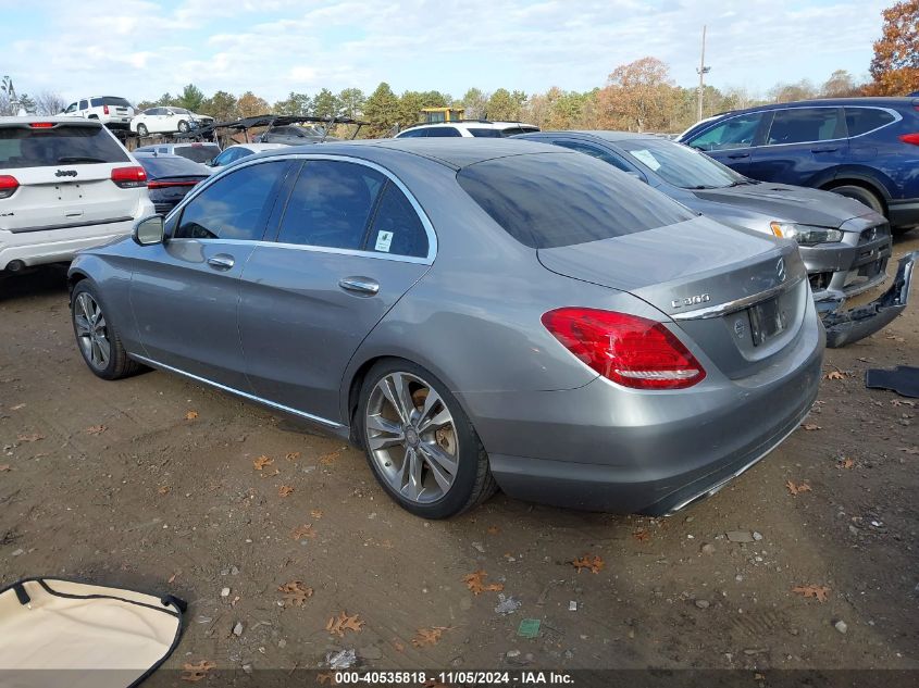 VIN WDDWF4KB7GR144042 2016 Mercedes-Benz C 300, 4Ma... no.3